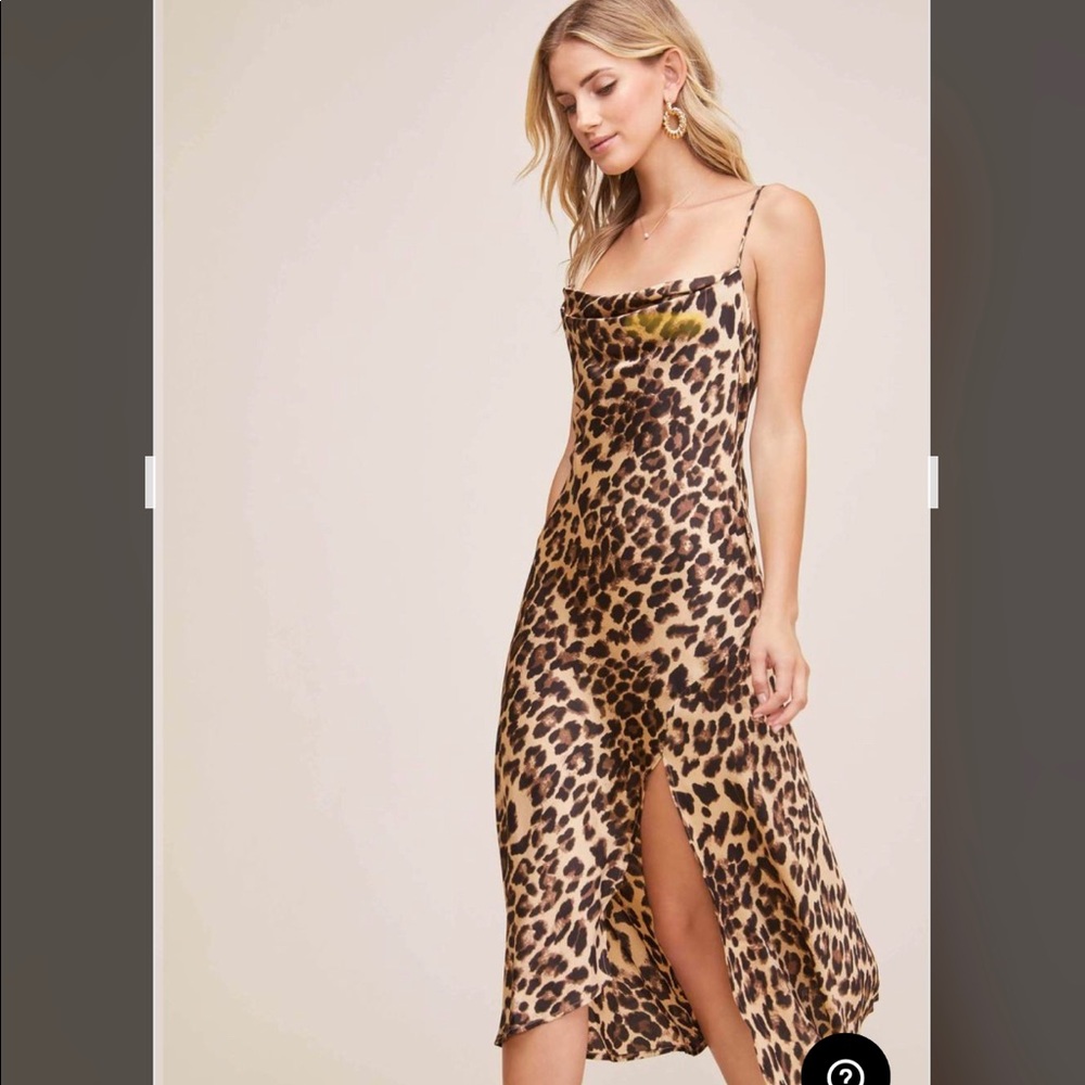 ASTR the Label leopard dress